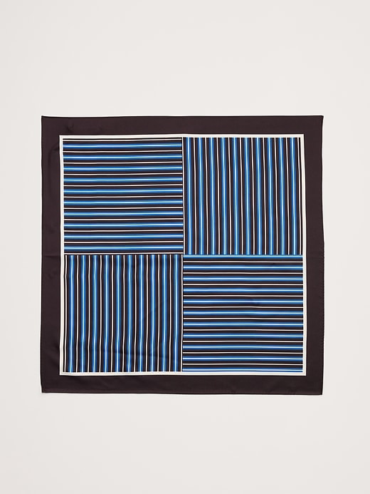 む*つ様 希少 banana republic stripe linen sla Banana Republic x La Ligne | The Silk Twill Bandana | Banana