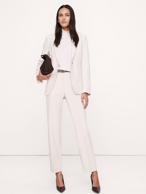 Ultra High-Rise Modern Slim City Stretch Ankle Pant