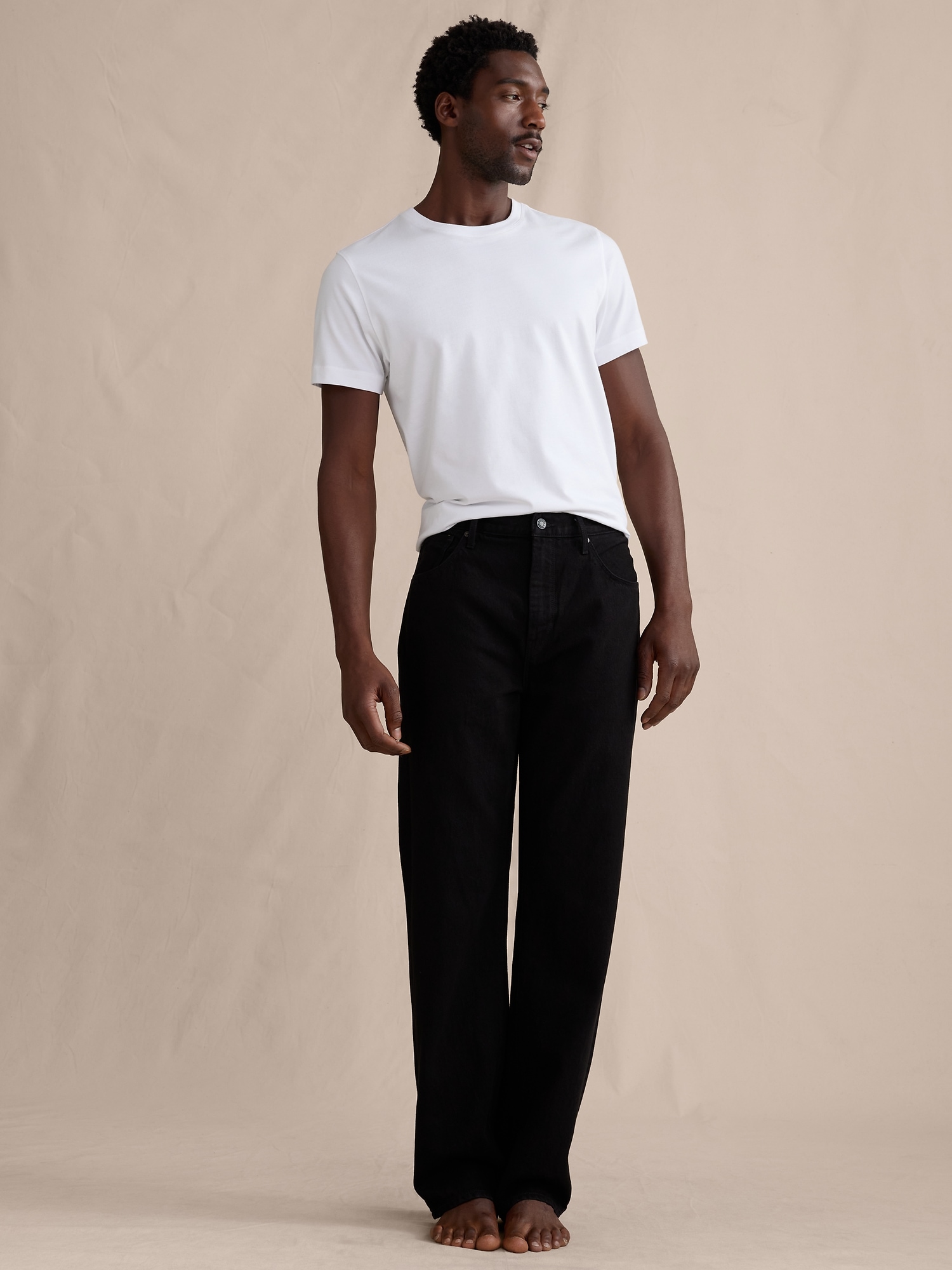 Relaxed-Straight Authentic Jean - thumbnail 4