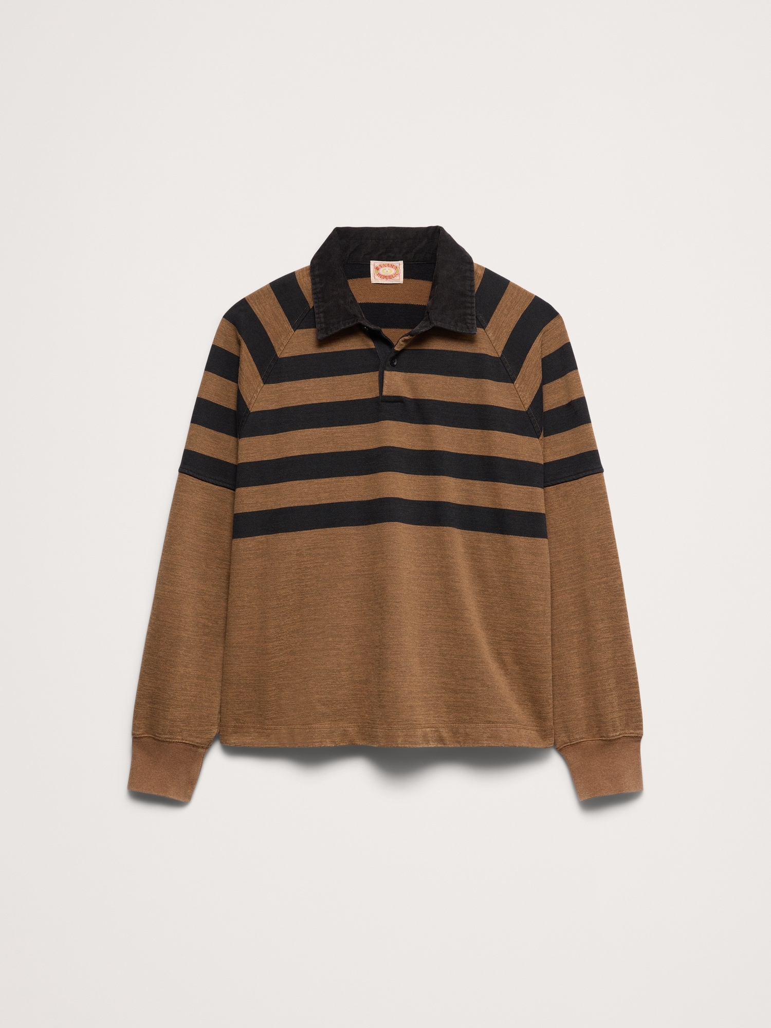 Archive Reissue Striped Rugby Jersey - thumbnail 4