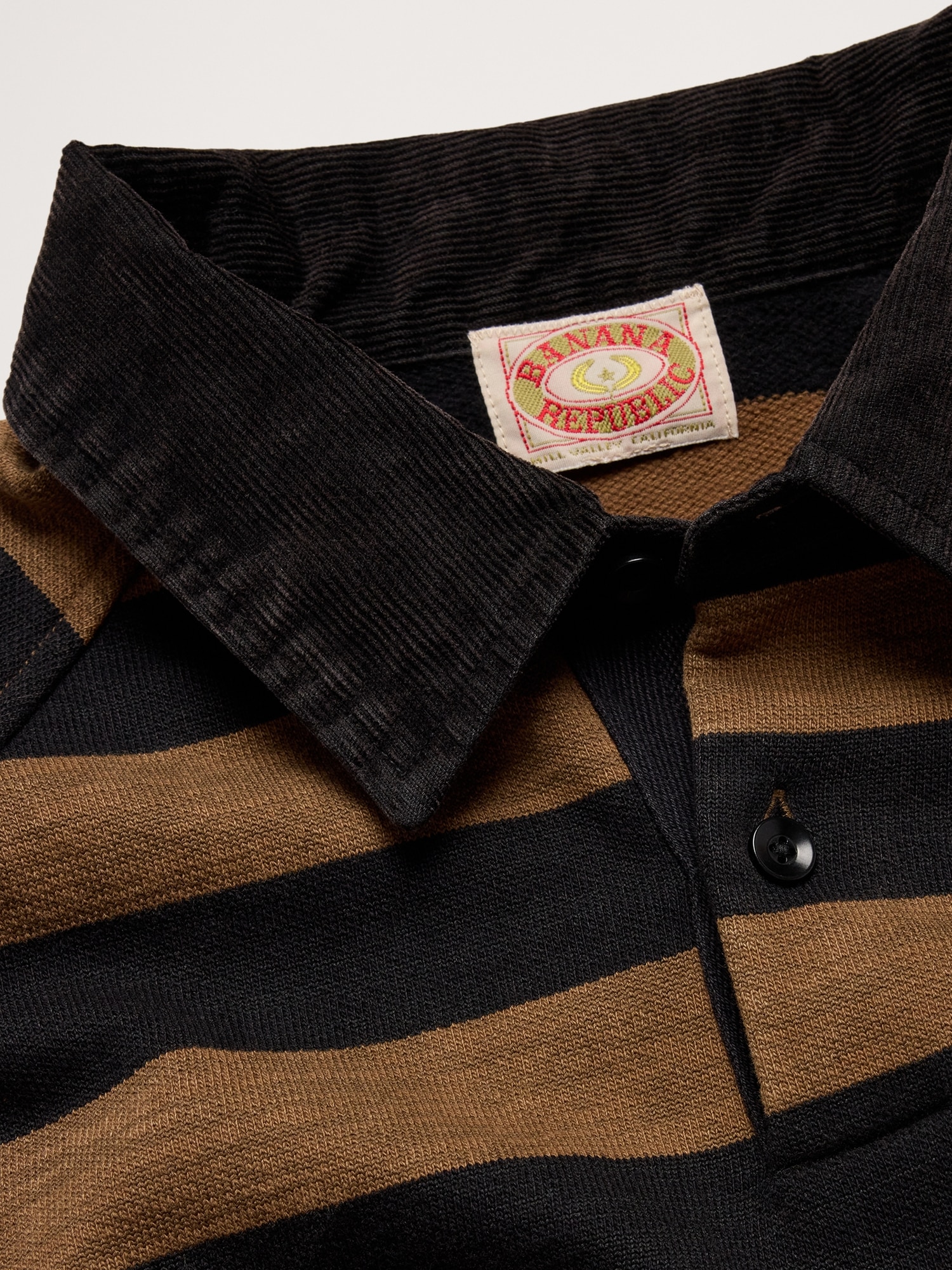 Archive Reissue Striped Rugby Jersey - thumbnail 5