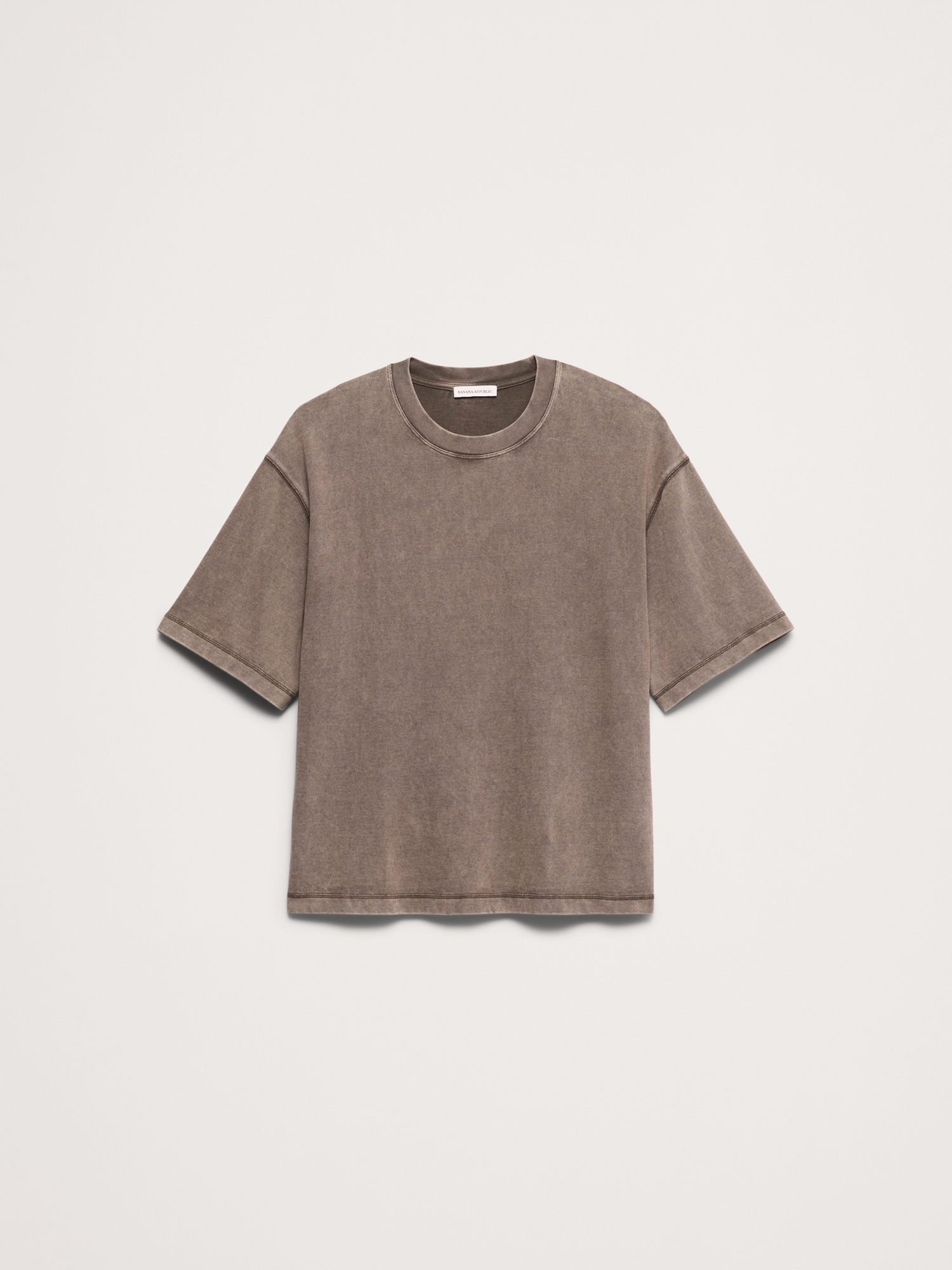 Heavyweight Cotton Boxy Tee - thumbnail 10