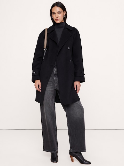 Archive Reissue Double-Faced Cape-Back Trench Coat