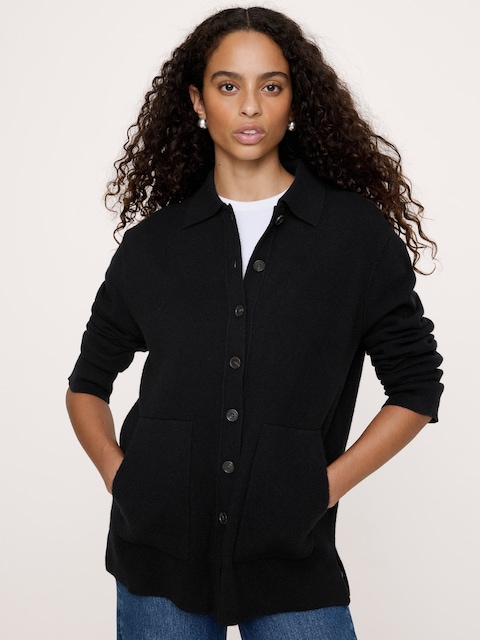 Cashmere Shirt Jacket