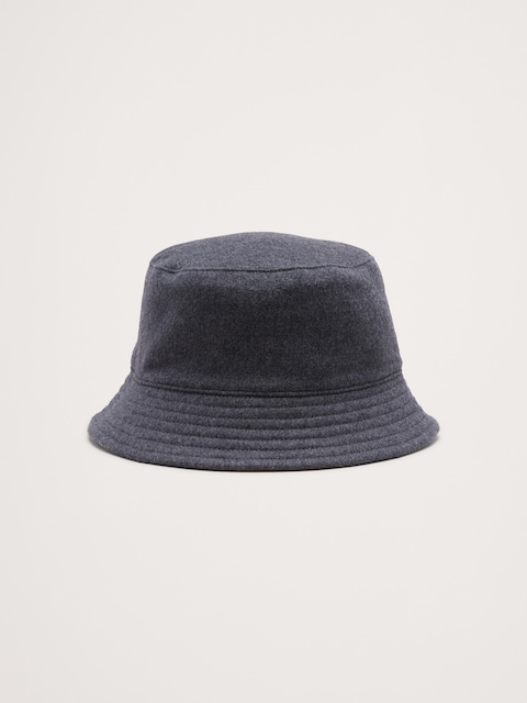 Reversible Wool Bucket Hat