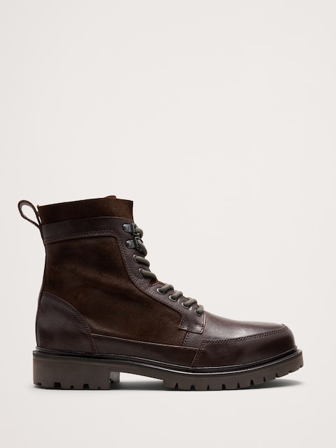 Leather Utility Boot