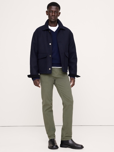 Slim Brushed Traveler Pant
