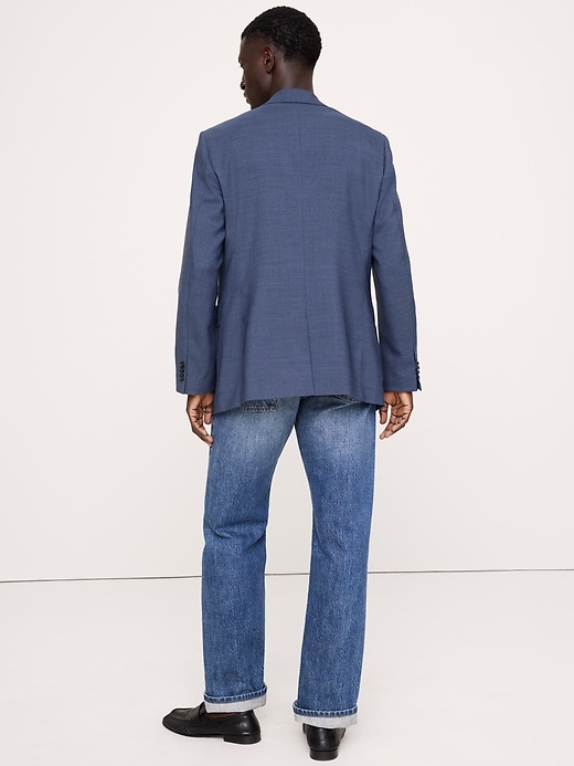 Tailored Slim Signature Stretch Italian Rustico Suit Jacket