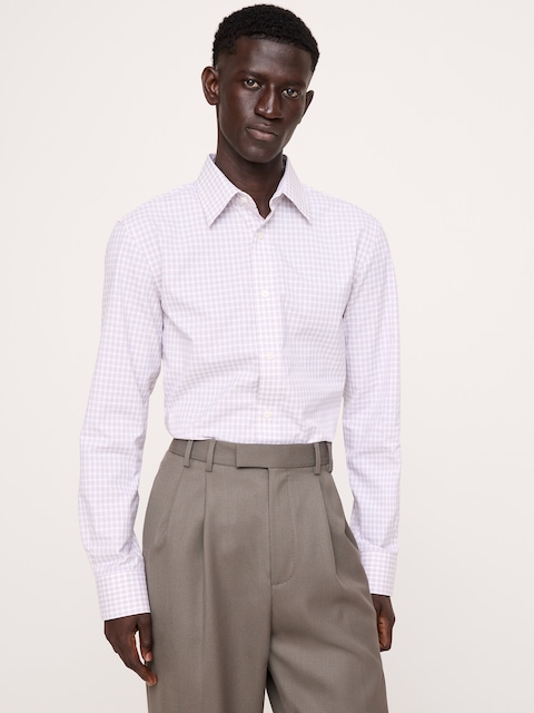 Slim-Fit Wrinkle-Resistant Dress Shirt
