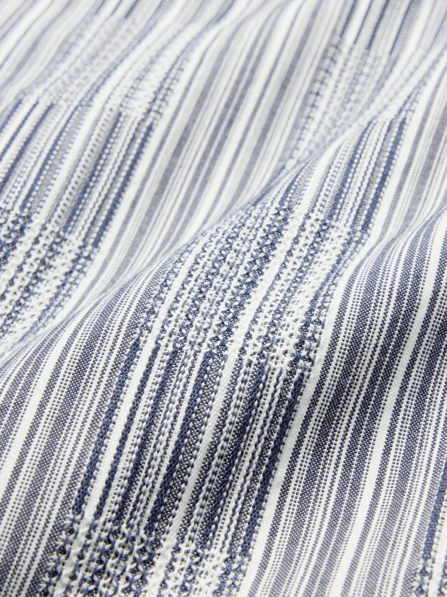 Relaxed-Fit Textured Cotton Shirt - thumbnail 5
