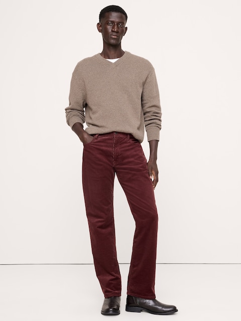 Straight Corduroy Traveler Pant