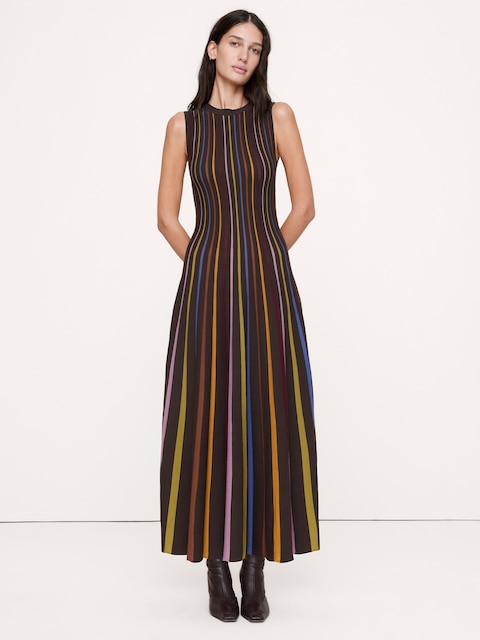 Sculpted Maxi Tank Dress