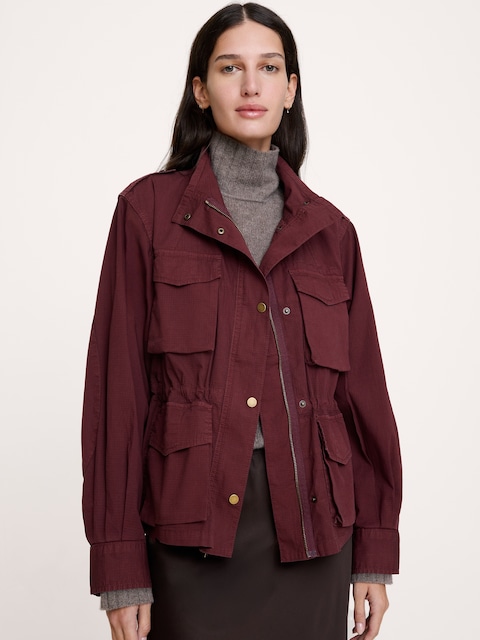 Ripstop Cotton Flight Jacket