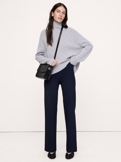 Straight Everywhere Ponte Ankle Pant