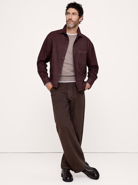 Relaxed-Fit Flannel Shirt