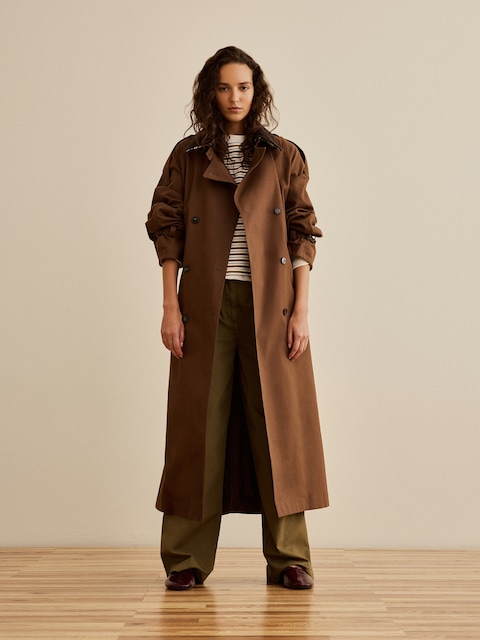 Banana Republic x La Ligne The Cape Trench Coat