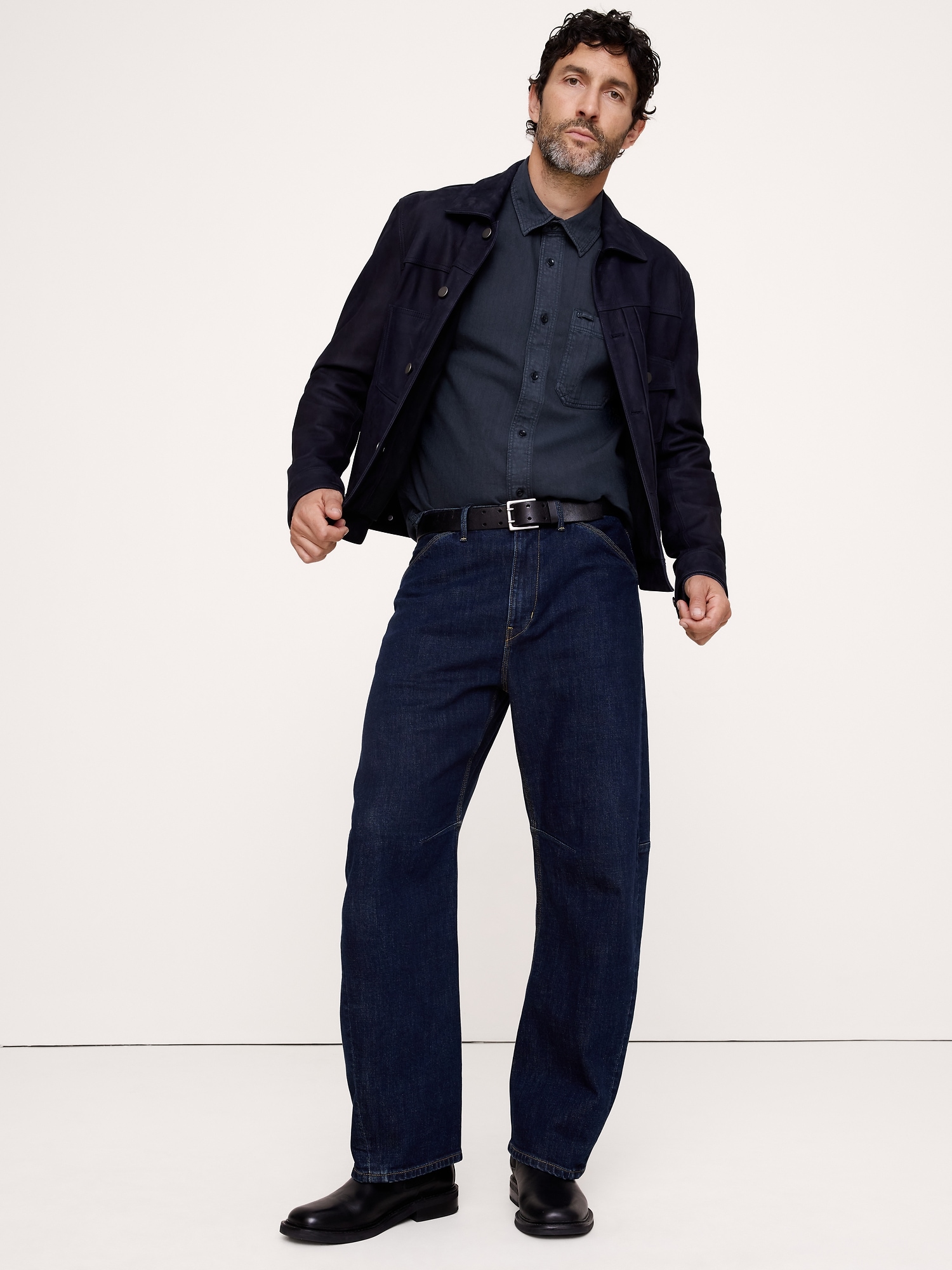 Standard-Fit Chambray Shirt - thumbnail 6