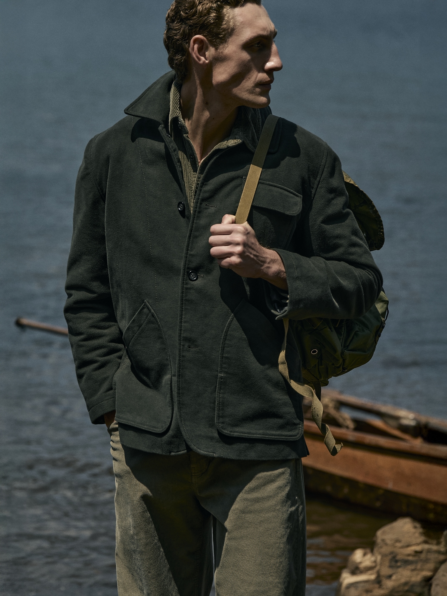 Italian Moleskin Barn Jacket