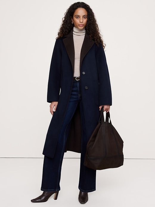 Double-Faced Top Coat | Banana Republic