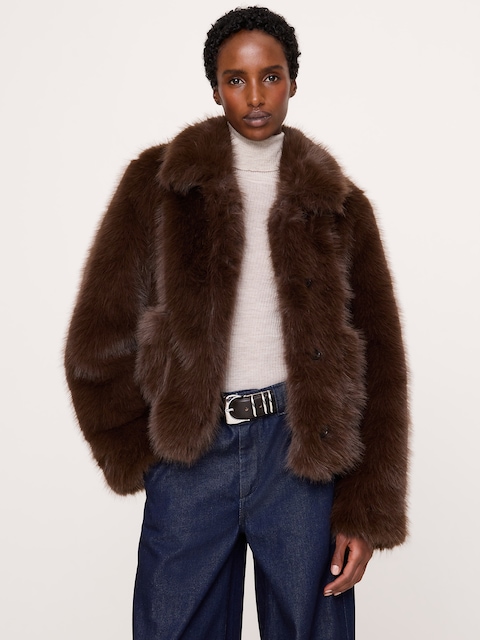Faux Fur Jacket