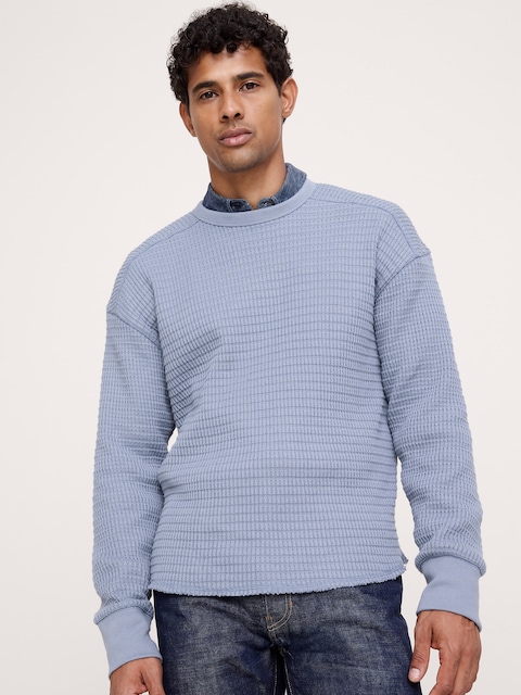 Alpine Thermal Crew-Neck Bamboo-Stitch T-Shirt