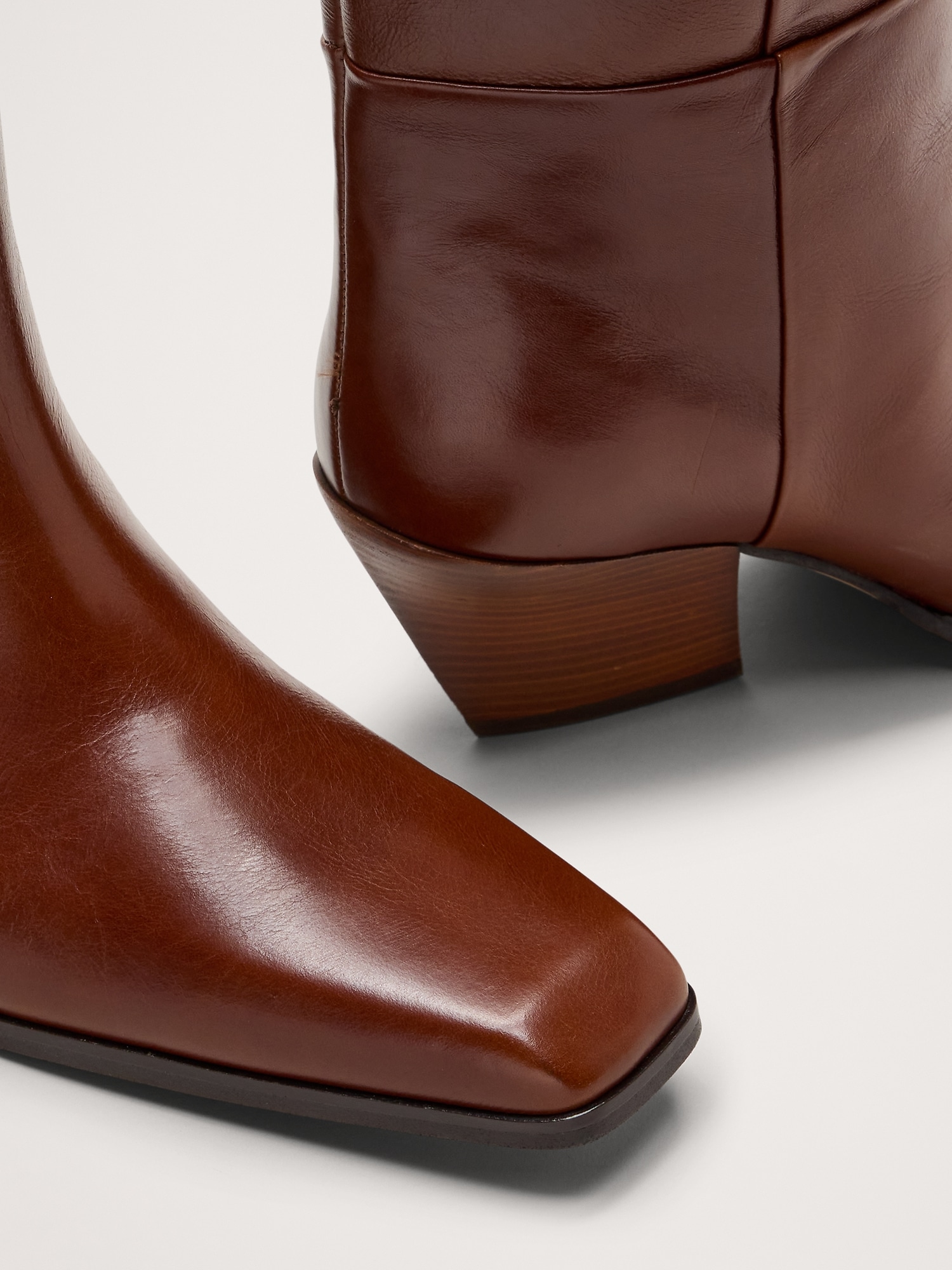 Italian Leather Knee-High Boot - thumbnail 6