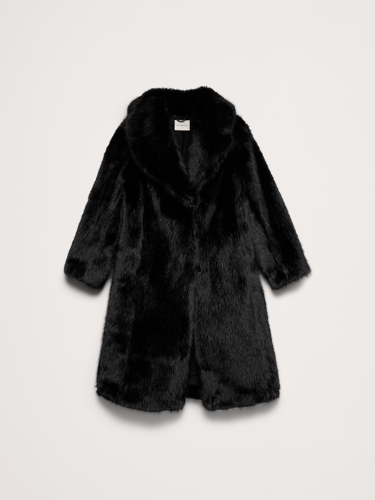 Faux Fur Long Coat