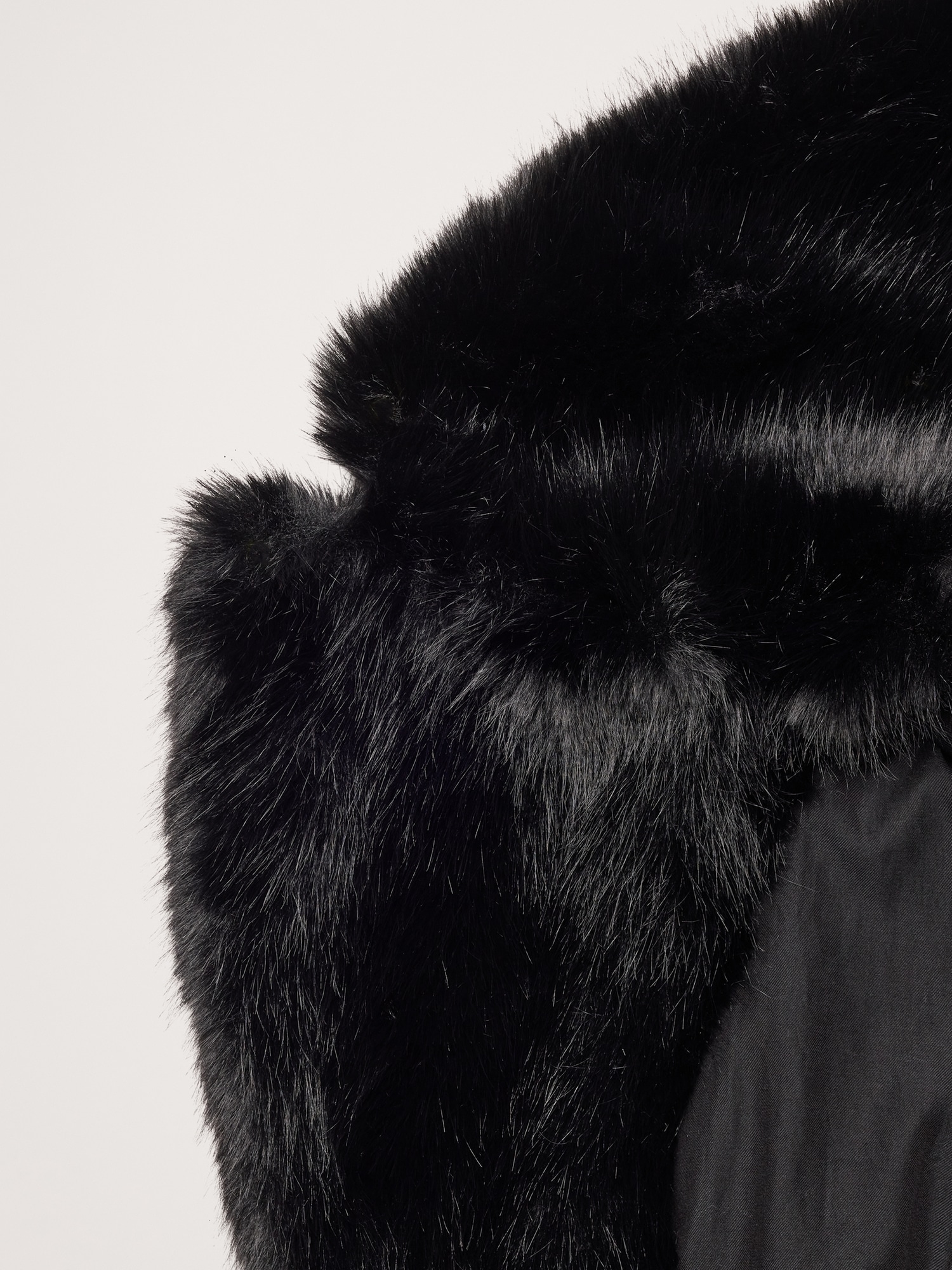 Faux Fur Long Coat
