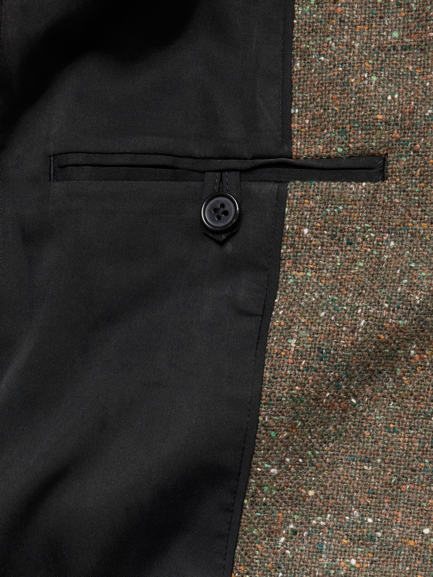 Italian Wool-Blend Donegal Tuxedo Jacket