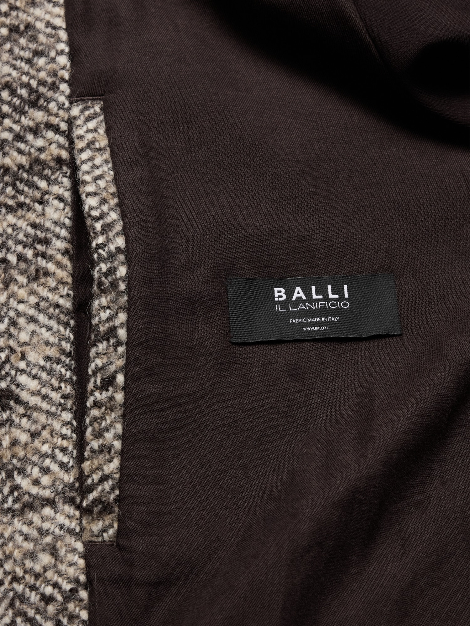 Мужское пальто Banana Republic Italian Twill Balmacaan, цвет: Серый разноцветный — фото 5