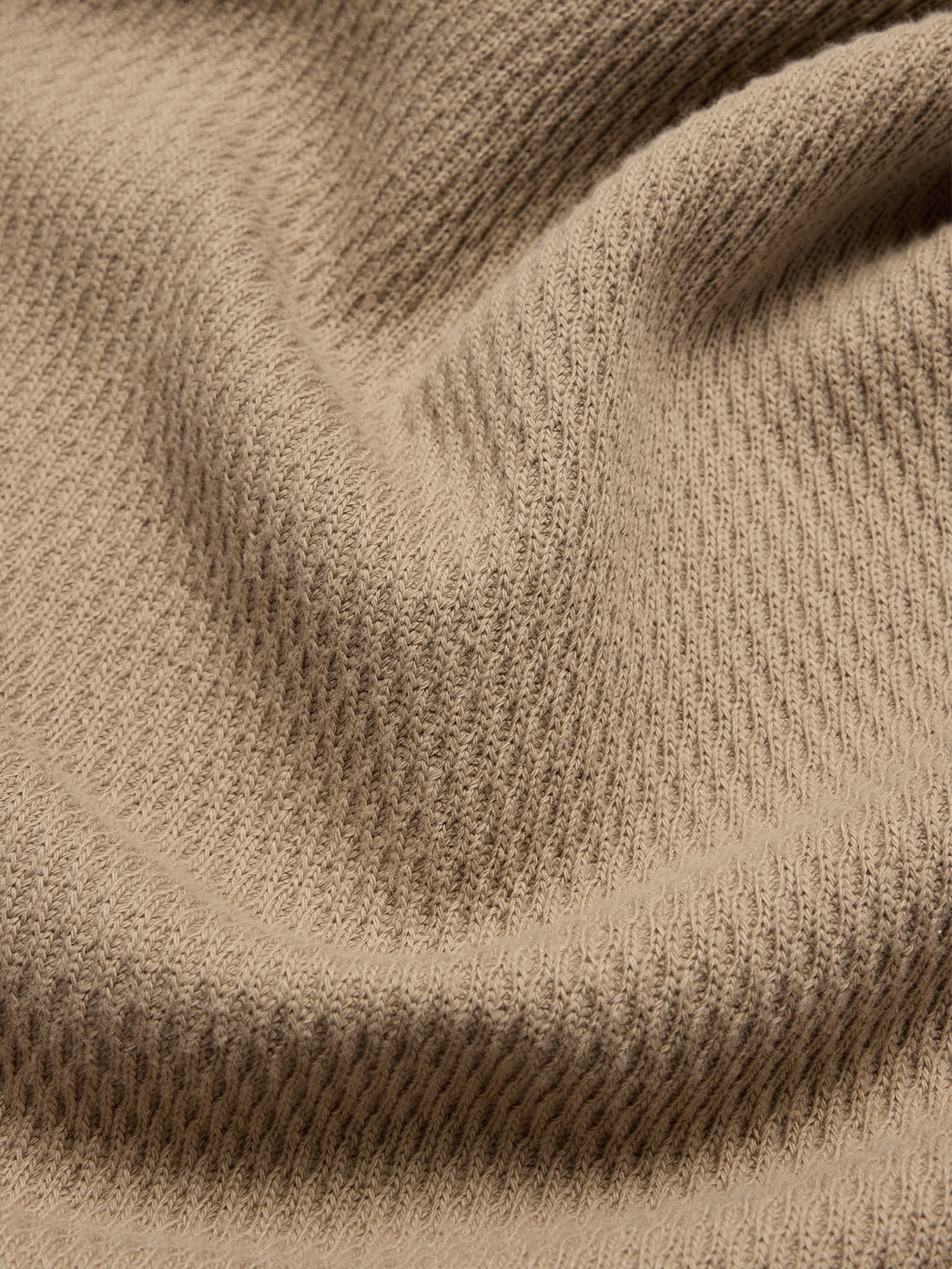 Мужская футболка Banana Republic Alpine Thermal Crew-Neck Almond-Stitch, цвет: Бежевый — фото 5