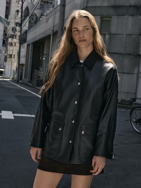 Heritage Leather Barn Jacket