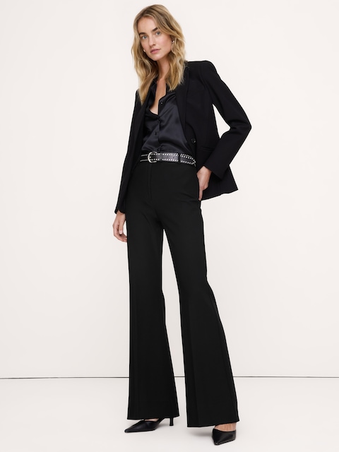 High-Rise Modern Flare City Stretch Pant
