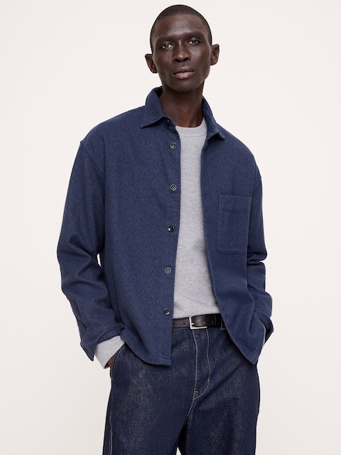 Relaxed-Fit Flannel Shirt