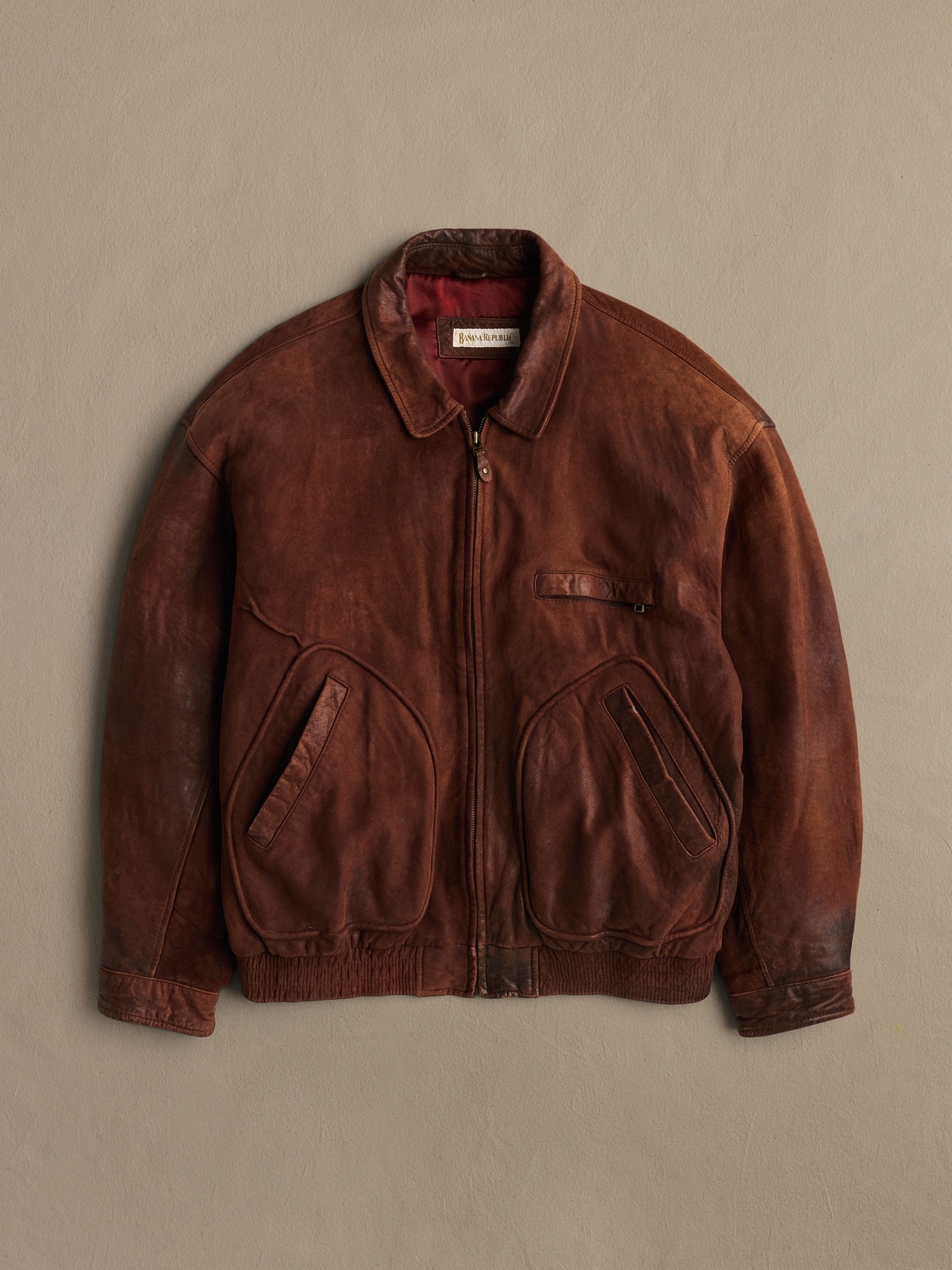 Retro Leather Jacket | Banana Republic