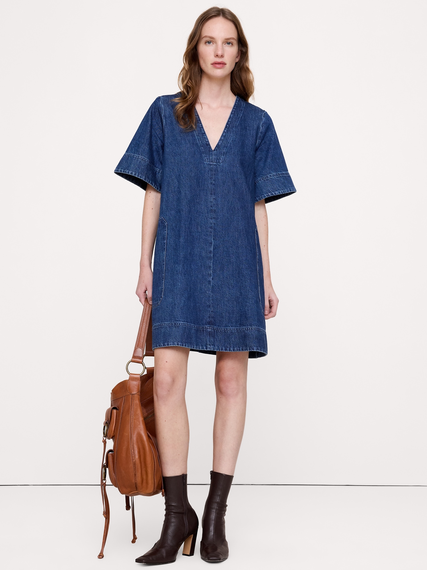 Denim Mini Dress