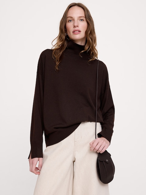 Merino Turtleneck Sweater
