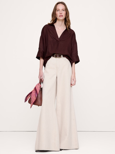 Twill Popover Shirt