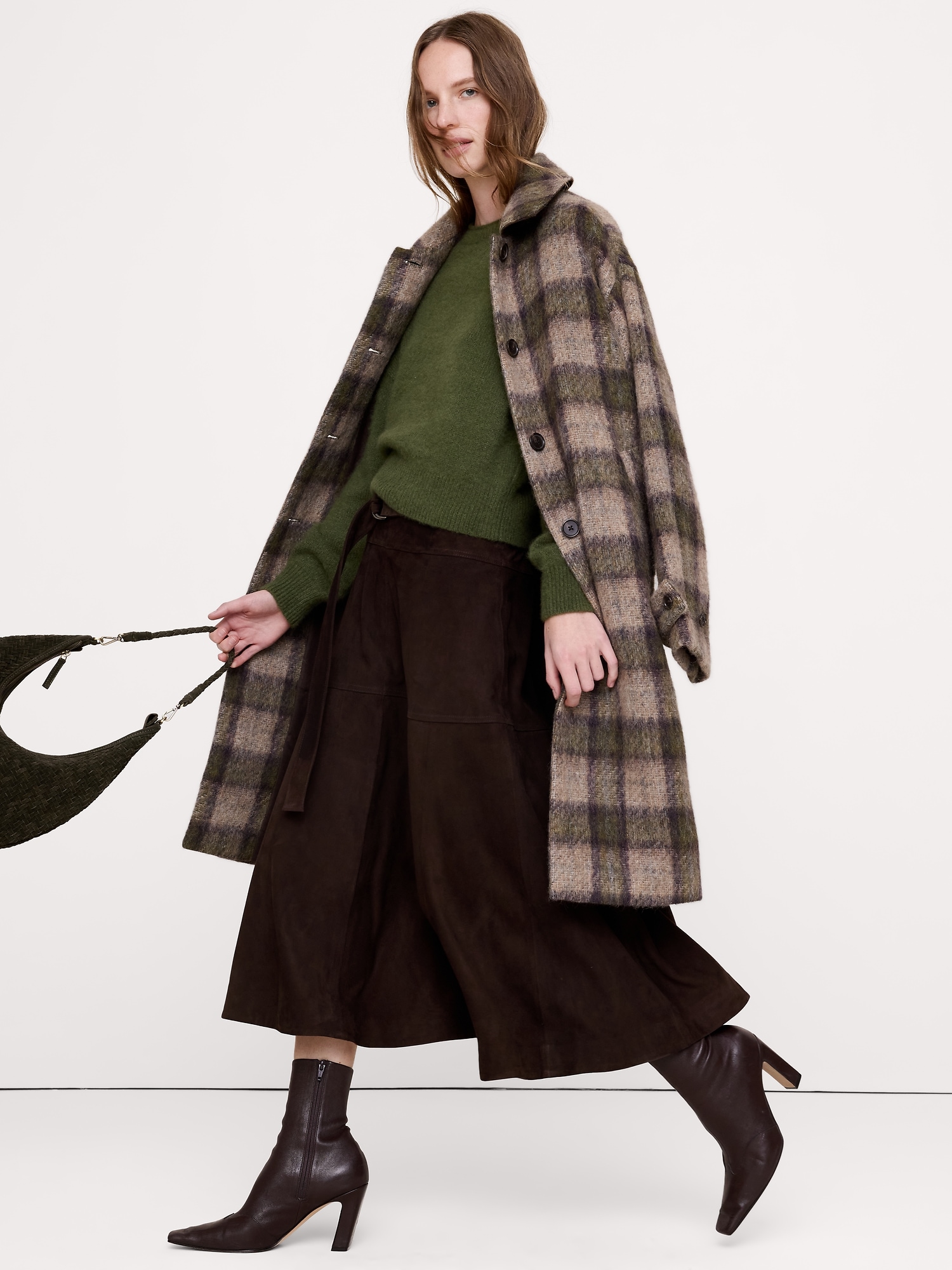 Cashmere-Silk Roll-Neck Sweater