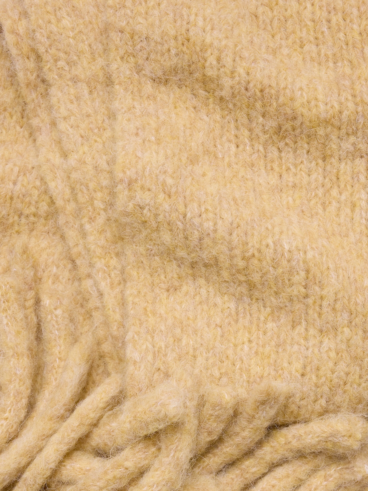 Женский шарф Banana Republic Italian Alpaca-Blend Long, цвет: Бежевый — фото 3