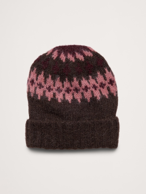 Italian Fair Isle Chunky Beanie