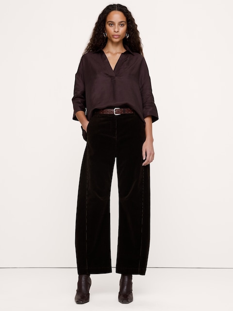Twill Popover Shirt