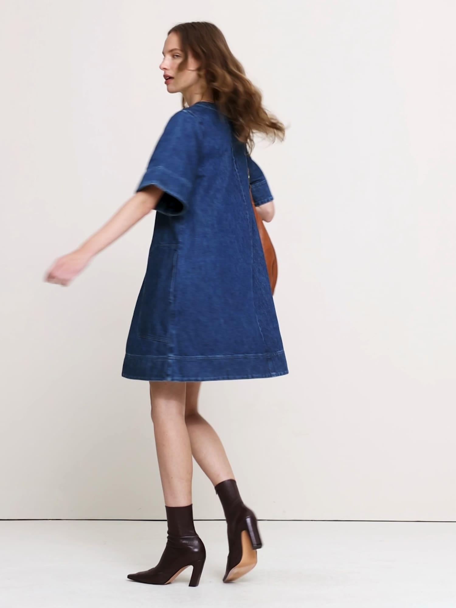 Denim Mini Dress