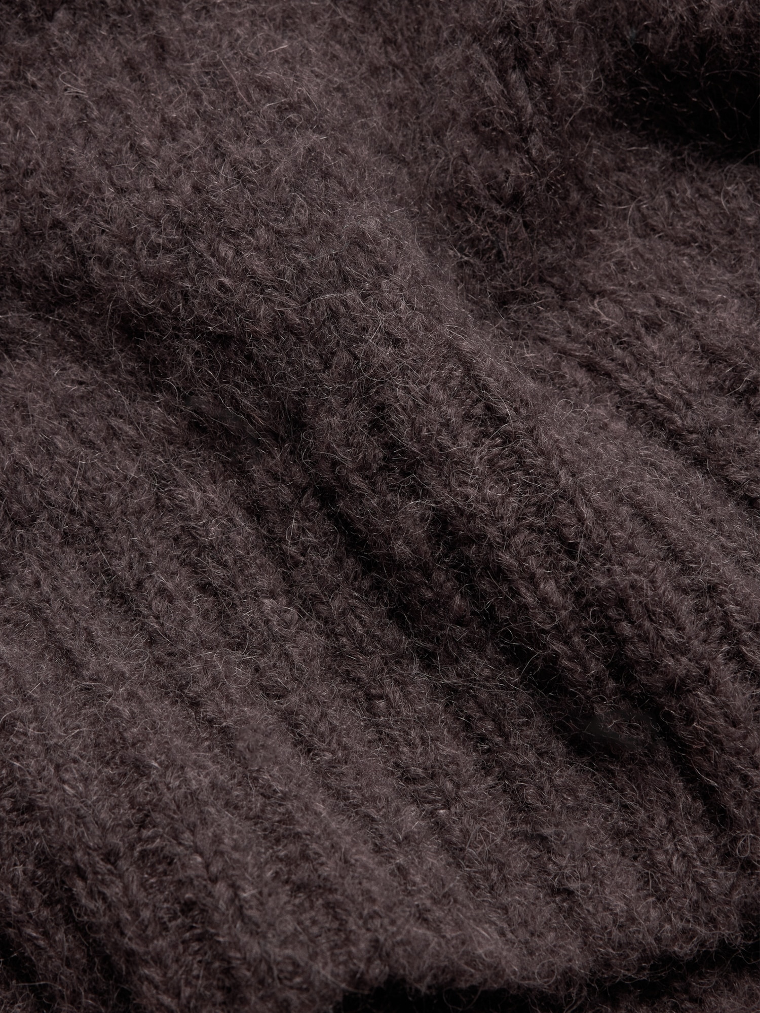 Italian Alpaca-Blend Cropped Sweater