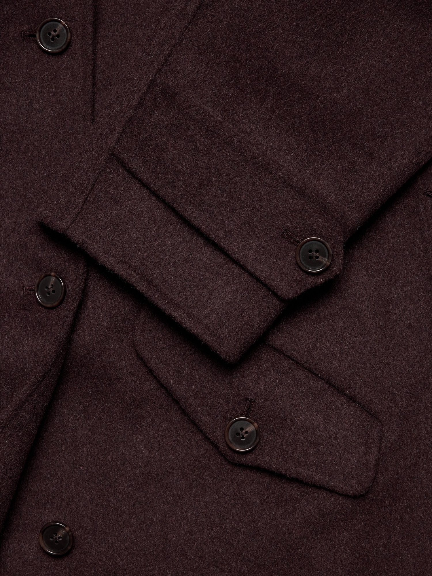 Italian Wool-Blend Top Coat