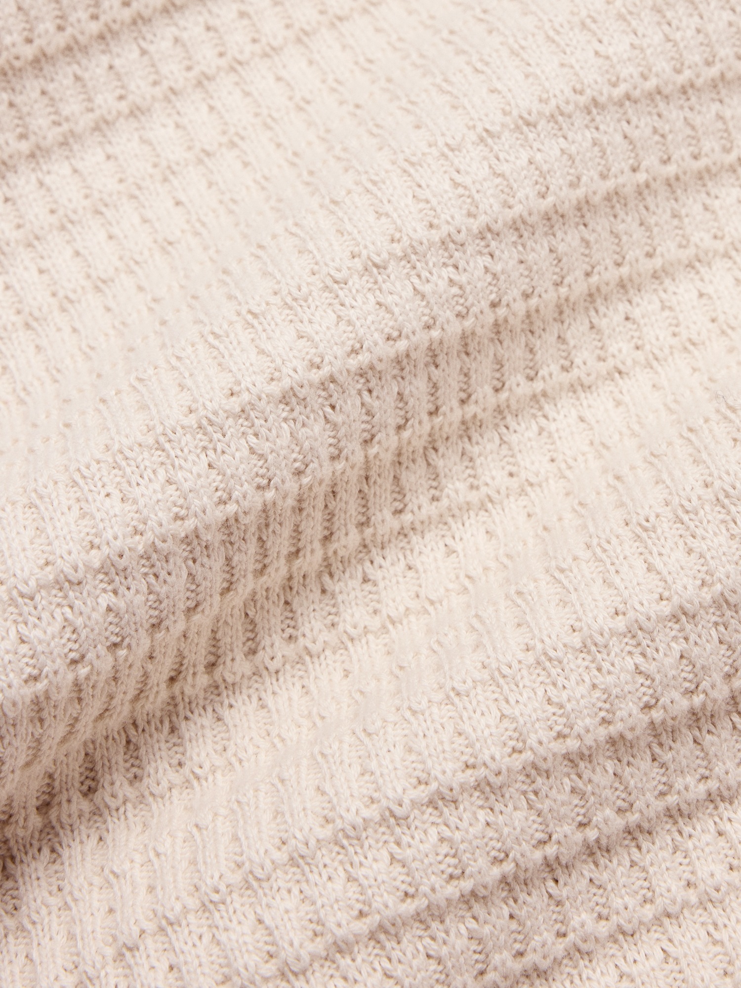 Мужская футболка Banana Republic Alpine Thermal Turtleneck Bamboo-Stitch, цвет: Кремовый белый — фото 5