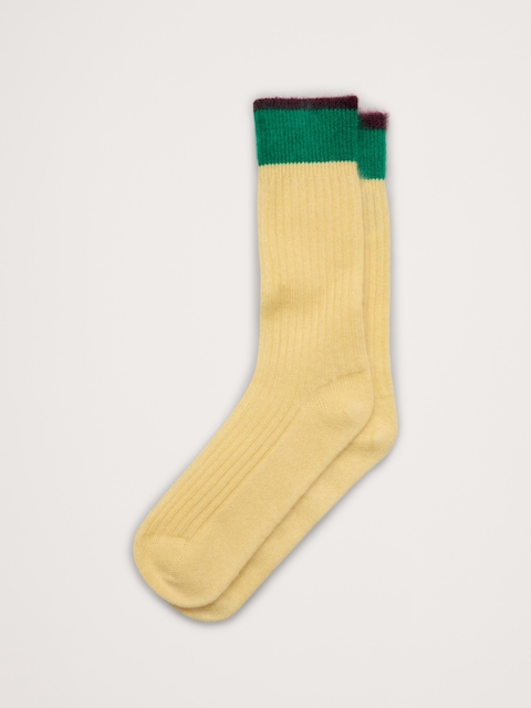 Banana Republic x Zankov | Brushed Cashmere Sock