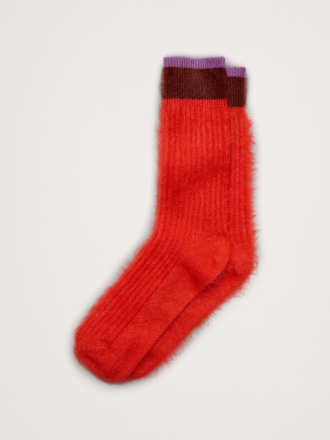 Banana Republic x Zankov | Brushed Cashmere Sock
