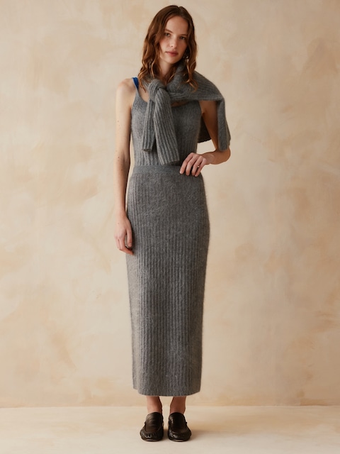 Banana Republic x Zankov | Philippa Cashmere Skirt