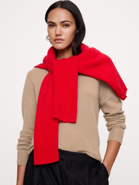 Lightweight Cashmere Crew-Neck Sweater
